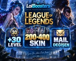 +30 LVL 200-400 SKİN MAİL DEĞİŞEN HESAP