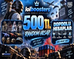 500 TL DOPDOLU RANDOMHESAP/ANINDATESLİM