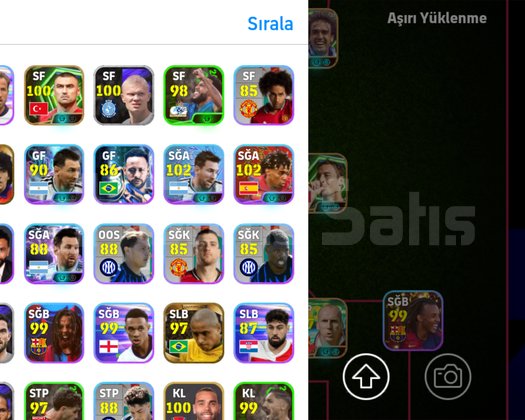 3203 GÜÇ | 109 MESSI - 108 NESTA - 10