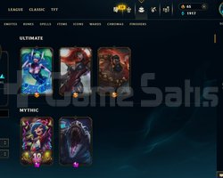 Euw platin1 lol hesabı/171 kostüm