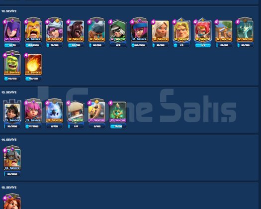 CLASH ROYALE UYGUNSA HESAP/167 TAŞ