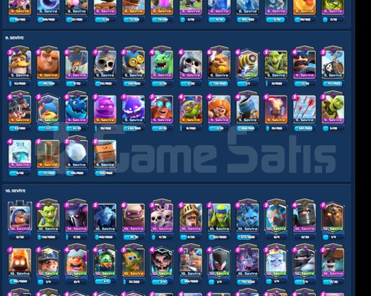 CLASH ROYALE UYGUNSA HESAP/167 TAŞ