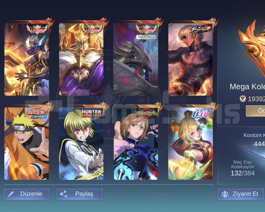 Mega4 tr dolu hesap