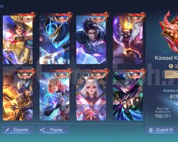 613 KOSTÜMLÜ 9 LEGEND DOLU HARİKA KÜRESE