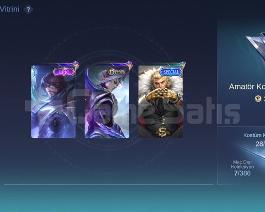 Mlbb uygun fiyatlı smurf hesap 102 yıldı