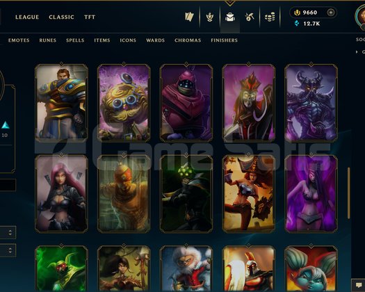 TR | 33 level UNRANKED + 9660 RP