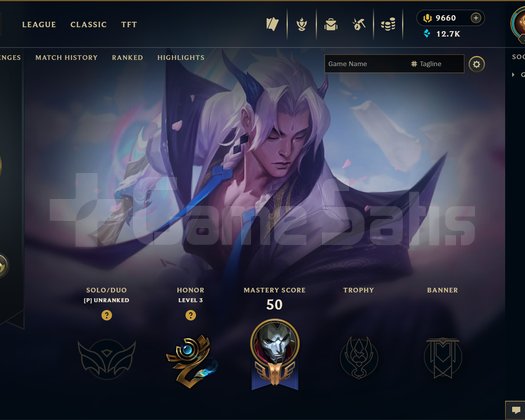 TR | 33 level UNRANKED + 9660 RP