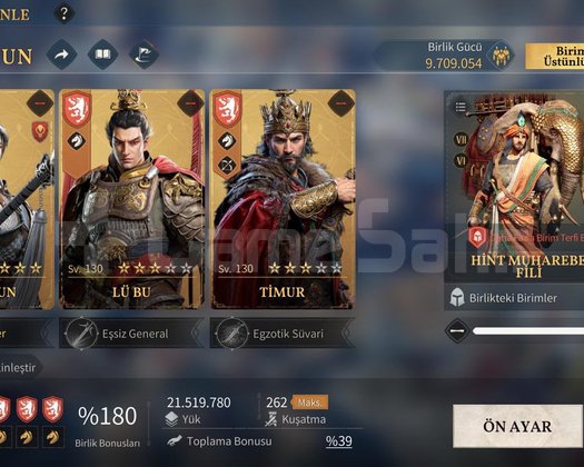 AGE OF EMPİRES MOBİLE 71.7M GÜÇ TEK BAĞ