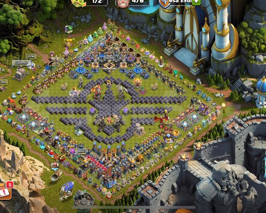 TH18 COC FUL MAX 98 EKİPMAN BİTMİŞ HES