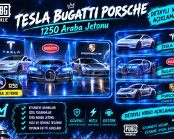 Pubg Mobile Tesla Bugatti Porsche 1250Ar
