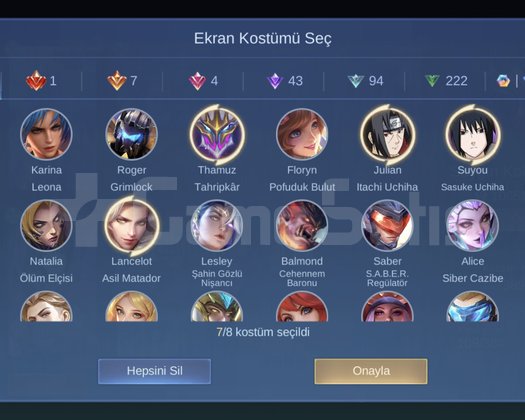 Alpha legend