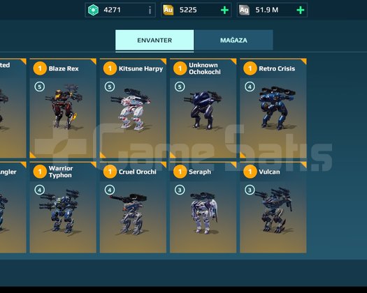 War robots Hesap satışı