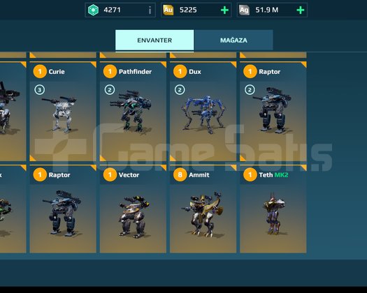 War robots Hesap satışı