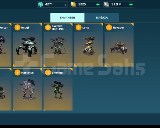 War robots Hesap satışı