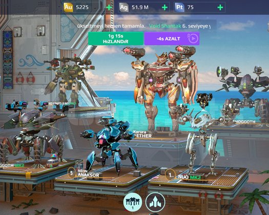 War robots Hesap satışı