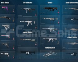 16 VANDAL/13 BIÇAK/PEAK RADYANT/FENA ACC