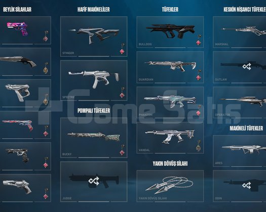 16 VANDAL/13 BIÇAK/PEAK RADYANT/FENA ACC