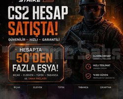 CS2 EN AZ 50 SKİNLİ HESAP