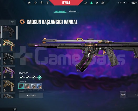 UZAYLI AVCISI KAOS VANDAL!!!!!!!!!!!!!!!