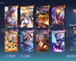 Dolu dolu temiz 316 skin li hesap