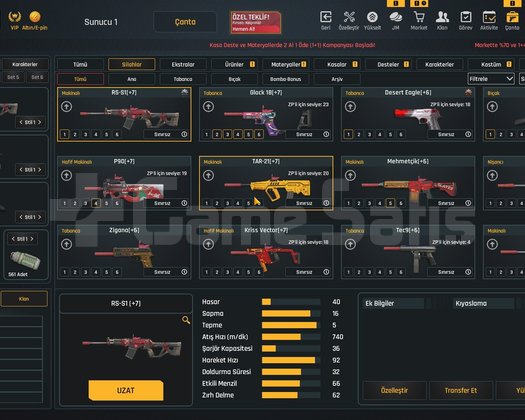 RS-S1 SINIRSIZLI BAŞLANGIÇ HESABI