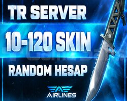 TR | 10 - 120 SKİN HESAPLAR / BOŞ YOK