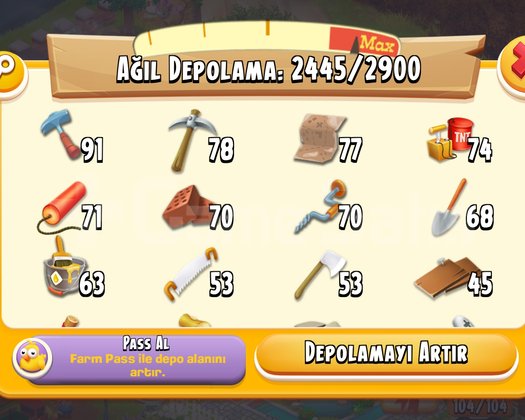 122 LEVEL 2900 AĞILLI