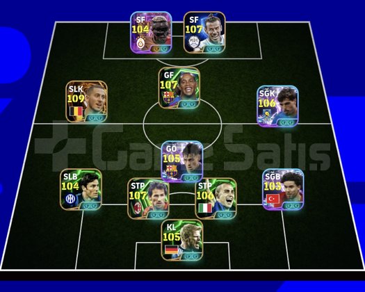 KG 3268 5 BOMBACI+OSİMHEN+BALE+RONALDİNH