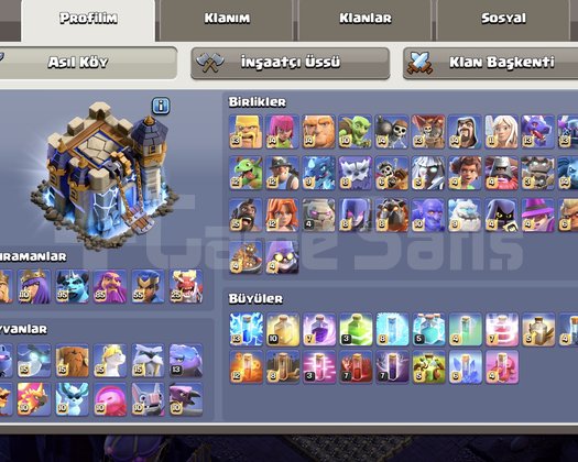 Son seviye köy clash of clans
