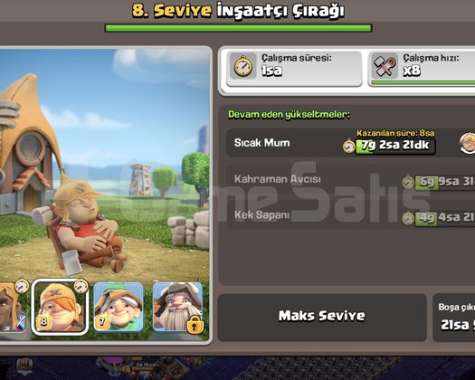 Son seviye köy clash of clans