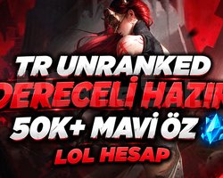 TR / 30+ LVL RANKED HAZIR 50K+ MAVİ ÖZ