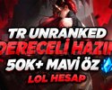 TR / 30+ LVL RANKED HAZIR 50K+ MAVİ ÖZ