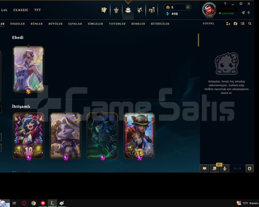 146 hero 110 skin tr unranked