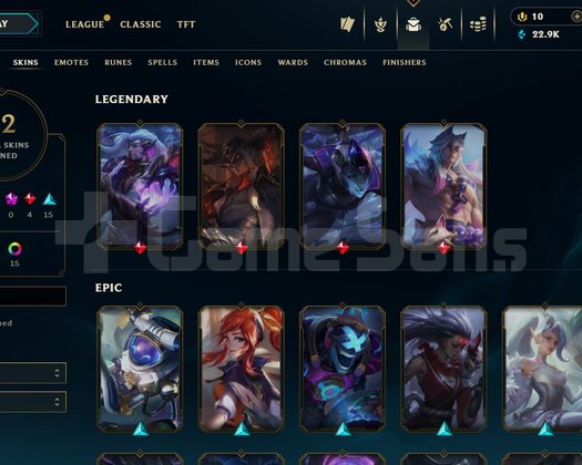 TR | GOLD IV | 28 SKIN | 140 CHAMP 74LVL