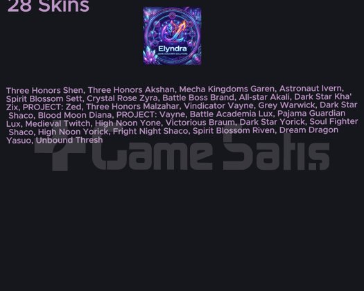 TR | GOLD IV | 28 SKIN | 140 CHAMP 74LVL