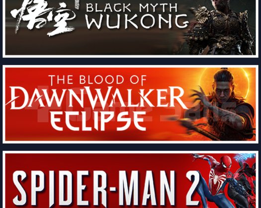 Black Myth Wukong + Dawnwalker +Spider 2