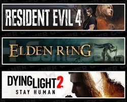 Resident Evil 4+Elden Ring+Dying Light 2