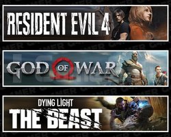 Resident Evil 4 +God Of War +The Beast