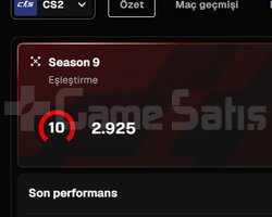 FACEIT 10LV 3K ELO HESAP