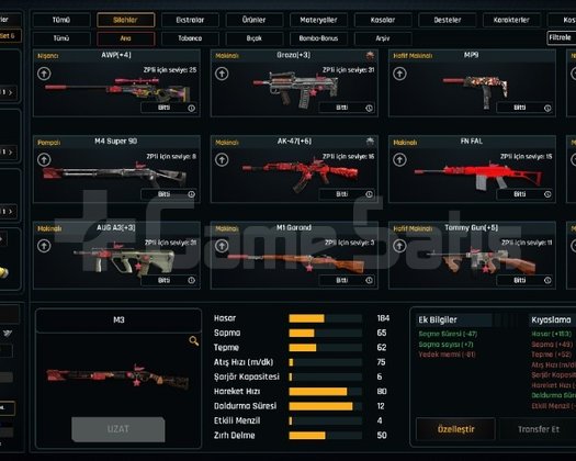 53 LEVEL - M4A1 +5 AK-47 +6