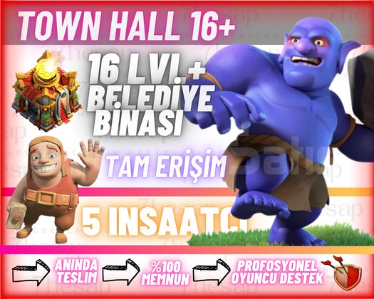 TH16 | 5 İnşaatçı | Tam Erişim Hesap