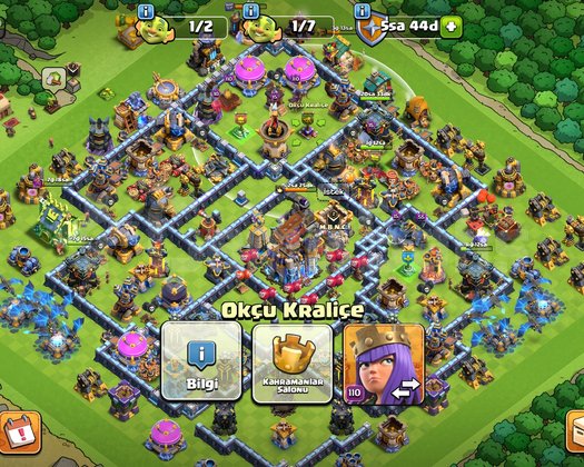 226 seviye Clash of Clans hesabı