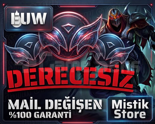 EUW / 30 LVL + RANK HAZIR + MAİL ONAYSIZ