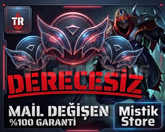 TR / 30 LVL + RANK HAZIR + MAİL ONAYSIZ