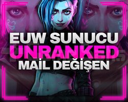 EUW SUNUCU +30 LVL UNRANKED HESAP