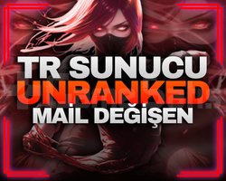 TR SUNUCU +30 LVL UNRANKED HESAP