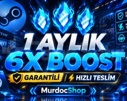 1 Aylık Discord 6X Boost