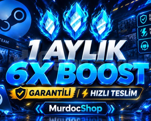 1 Aylık Discord 6X Boost