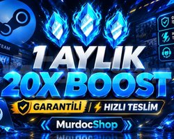 1 Aylık Discord 20X Boost