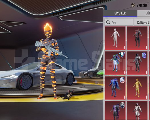 DOLU DOLU SATILIK PUBG MOBILE HESABI